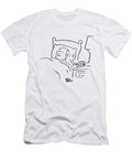 Mans Dentures Hold Cigar Jonny Hawkins T-Shirt