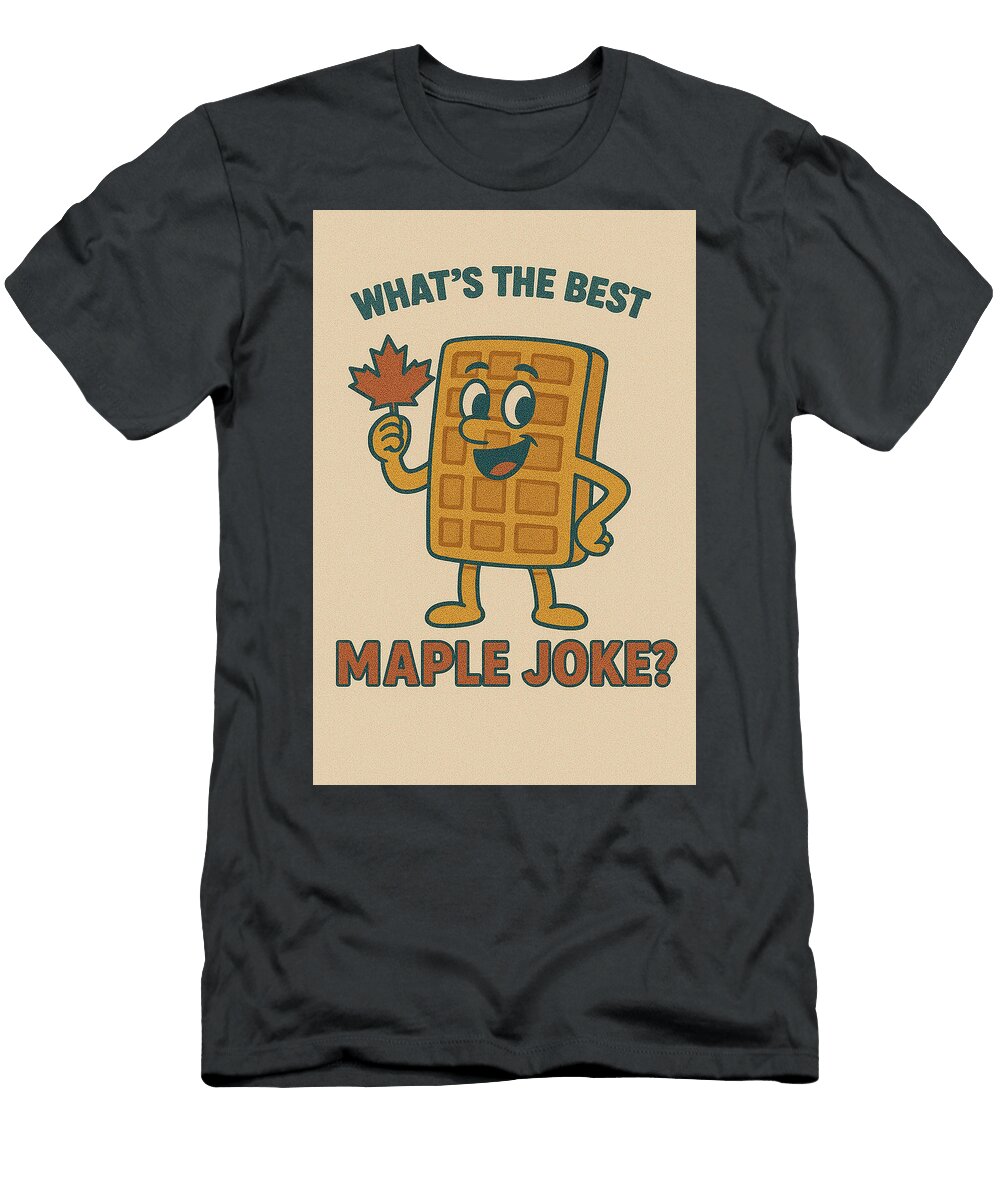 Maple Joke Retro Illustration Jafeth Moiane T-Shirt