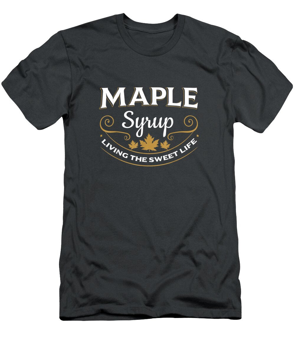 Maple Syrup Breakfast Lover Sweet Pancake Canada Canada Day Noor5avarr T-Shirt