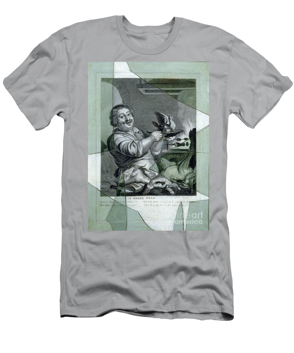 Mardi Gras After an Engraving By Joachim Von Sandrart Gaspard Gresely T-Shirt