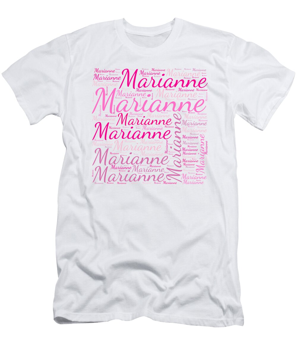 Marianne Names Without Frontiers Vidddie Publyshd T-Shirt