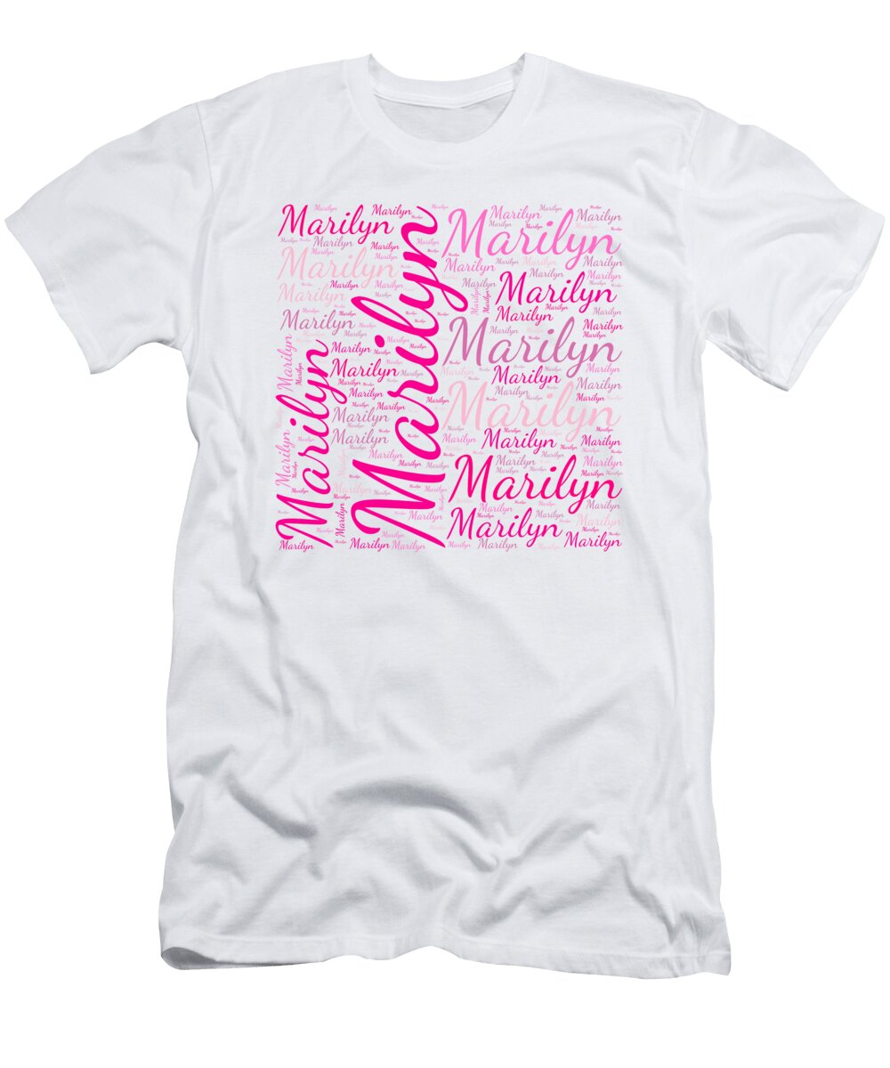 Marilyn Names Without Frontiers Vidddie Publyshd T-Shirt