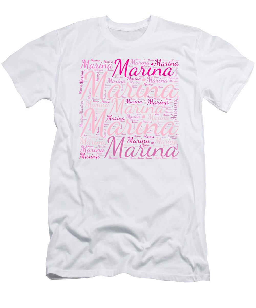 Marina Names Without Frontiers Vidddie Publyshd T-Shirt