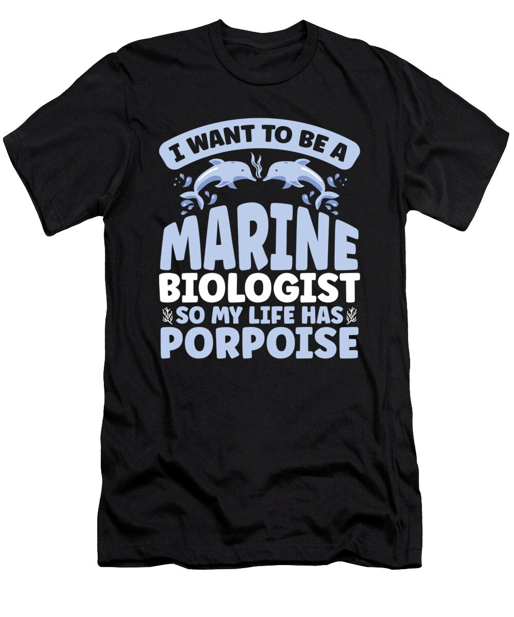 Marine Biologist Microbiologist Marine Biology Raphaelartdesign T-Shirt