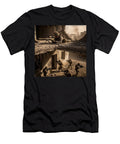 Marine Sniper Providing Overwatch for Breach Team Tom Adkins T-Shirt