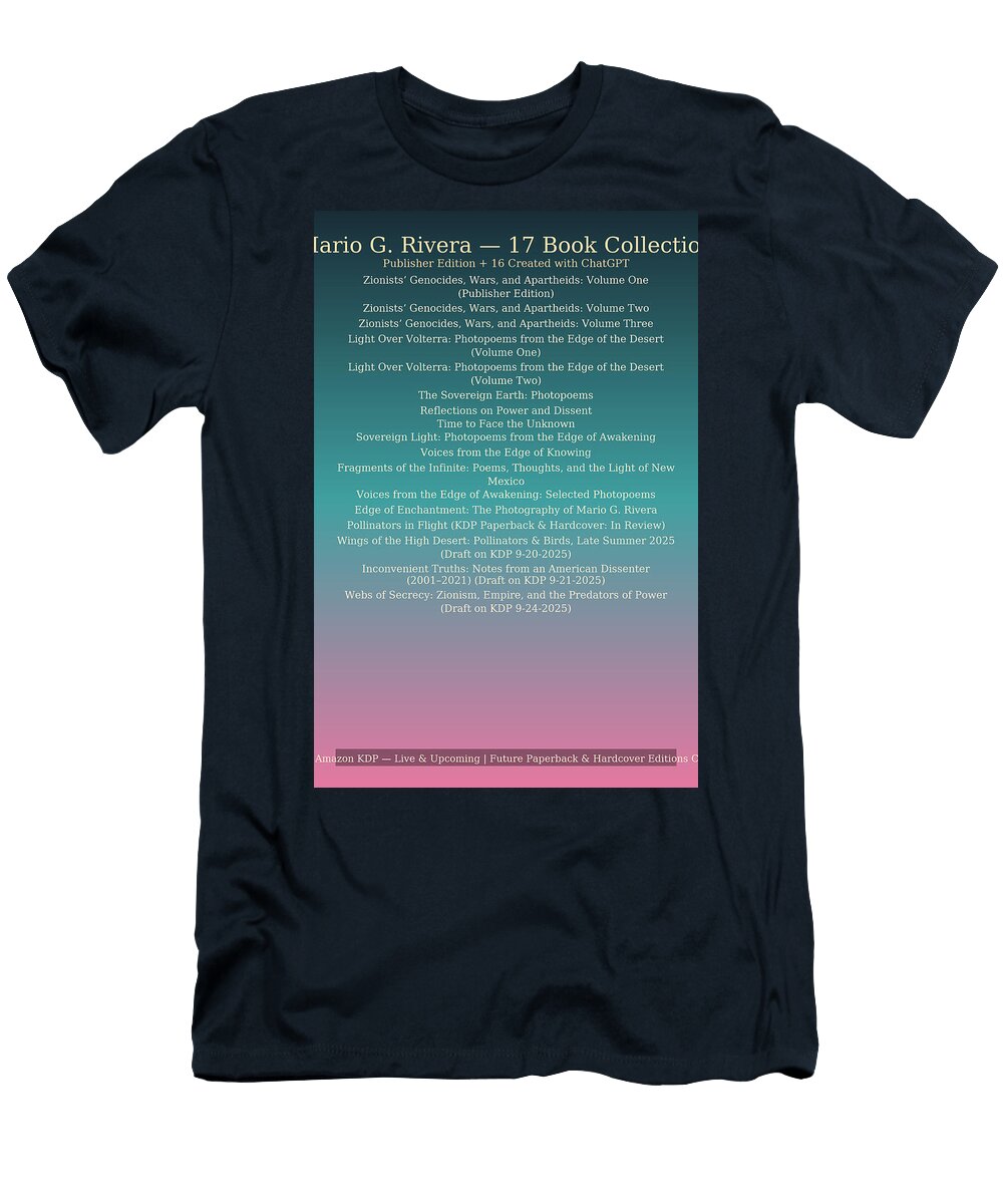 Mario G Rivera Book Collection Mario G Rivera T-Shirt