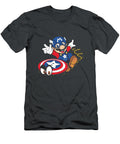 Mario in Captain America Costume Rinaldo Ananta T-Shirt