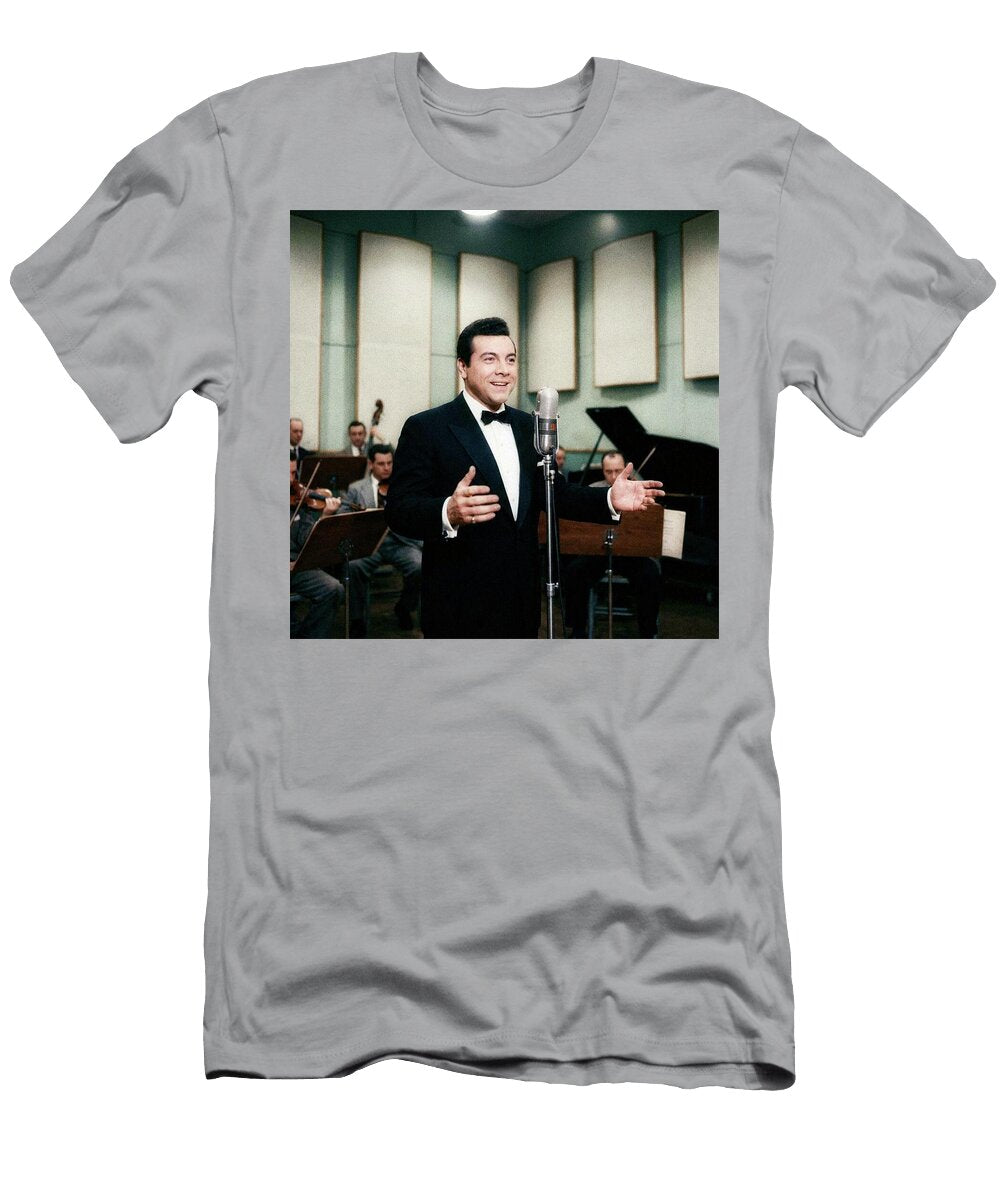 Mario Lanza in a Recording Studio Esoterica Art Agency T-Shirt