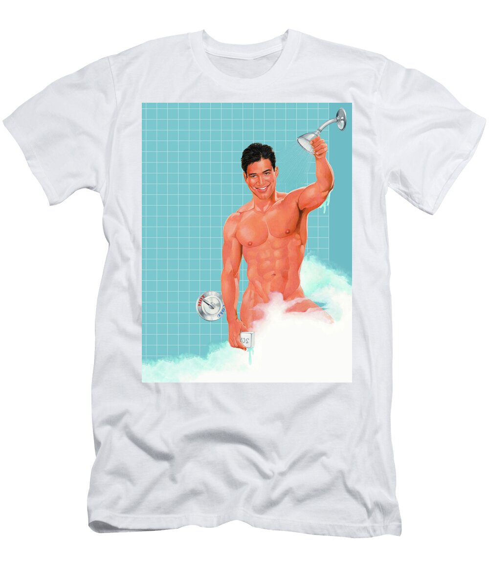 Mario Lopez Steven Stines T-Shirt