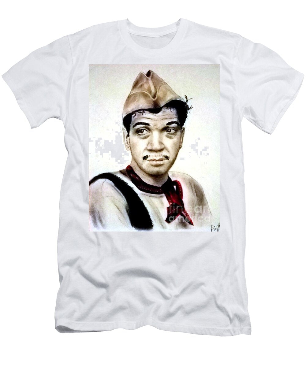 Mario Moreno As Cantinflas in El Bombero Atomico Jim Fitzpatrick T-Shirt