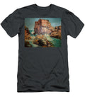 Mario Navarro Da Costa 1883 1931 Seascape with Rocks and Waves 33 X 41 Cm Mario Navarro Da Costa T-Shirt