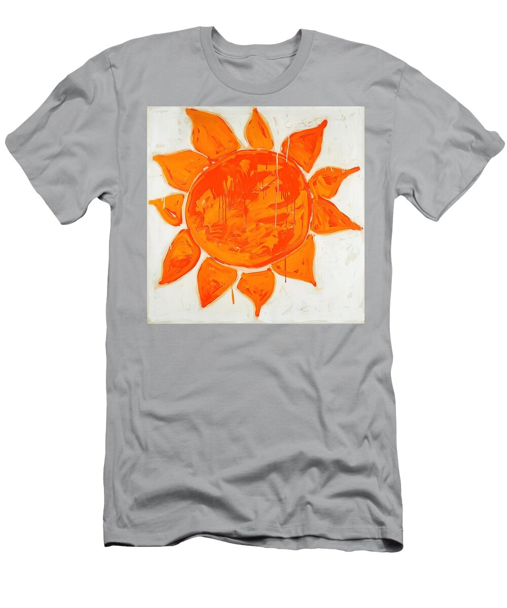 Mario Schifano S O Sole Mio Italian Pop Art Masterpiece Vibrant Emotional Resonance Mario Schifano T-Shirt