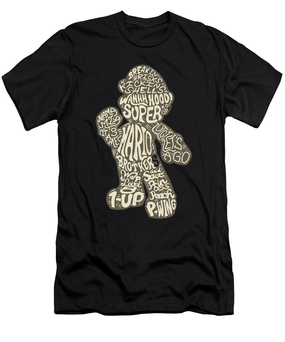 Mario Text Rahman Darmawan T-Shirt