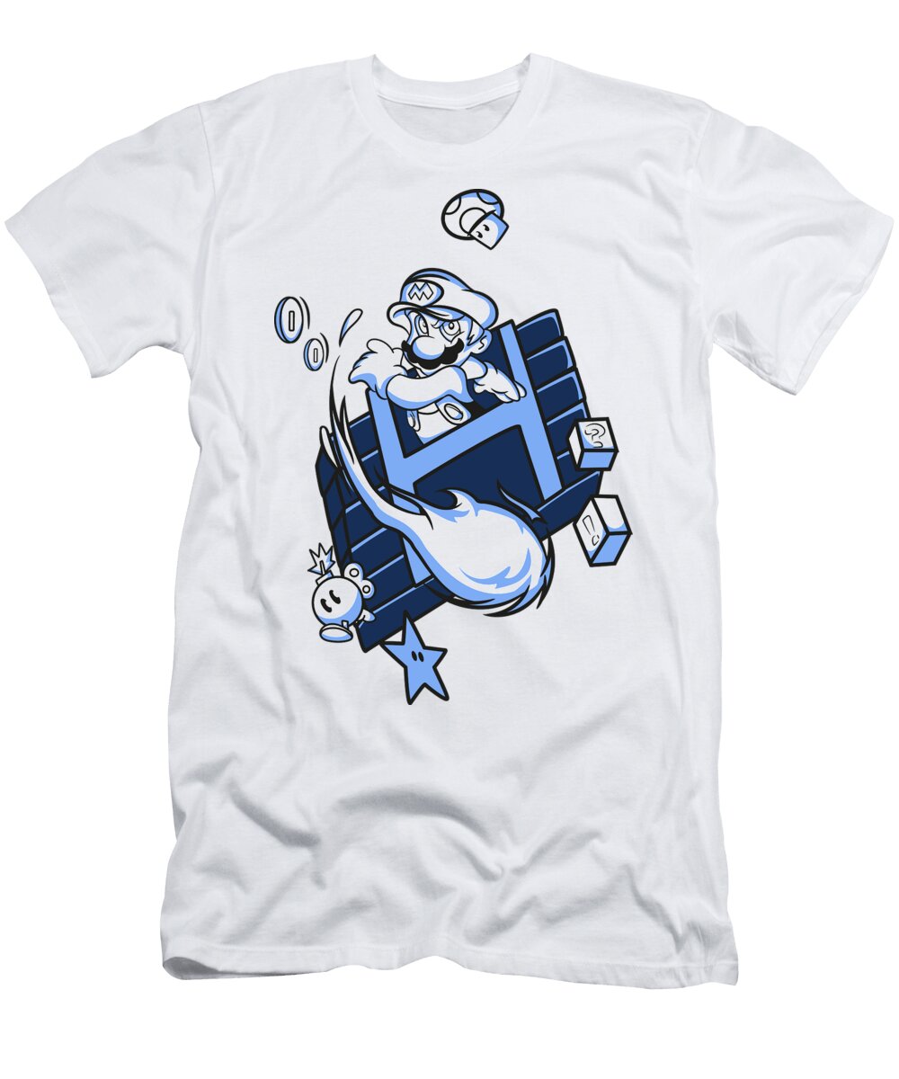 Mario White Tyuj Kiman T-Shirt