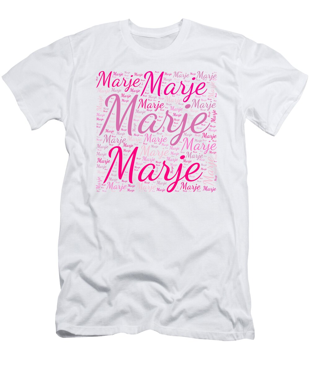 Marje Names Without Frontiers Vidddie Publyshd T-Shirt