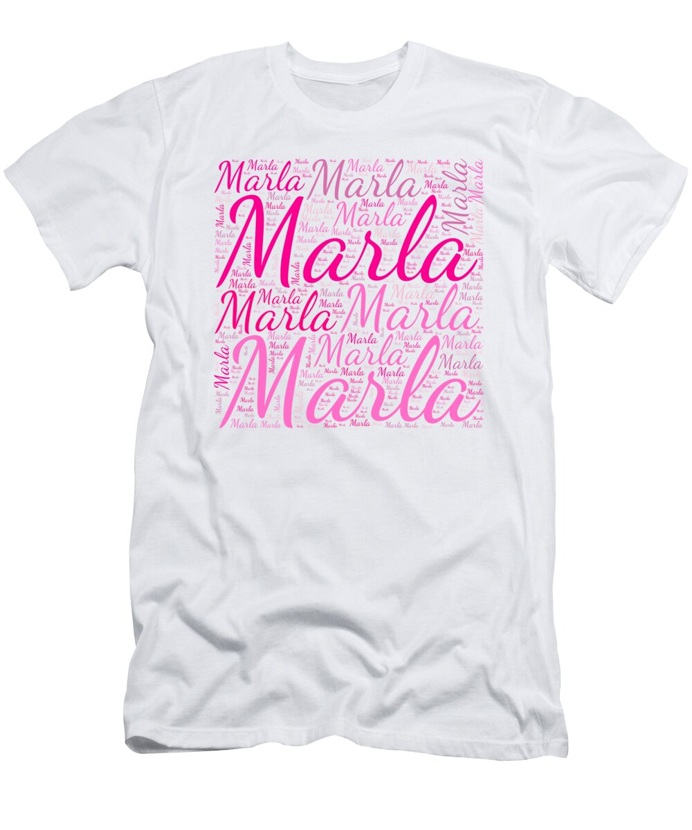 Marla Names Without Frontiers Vidddie Publyshd T-Shirt