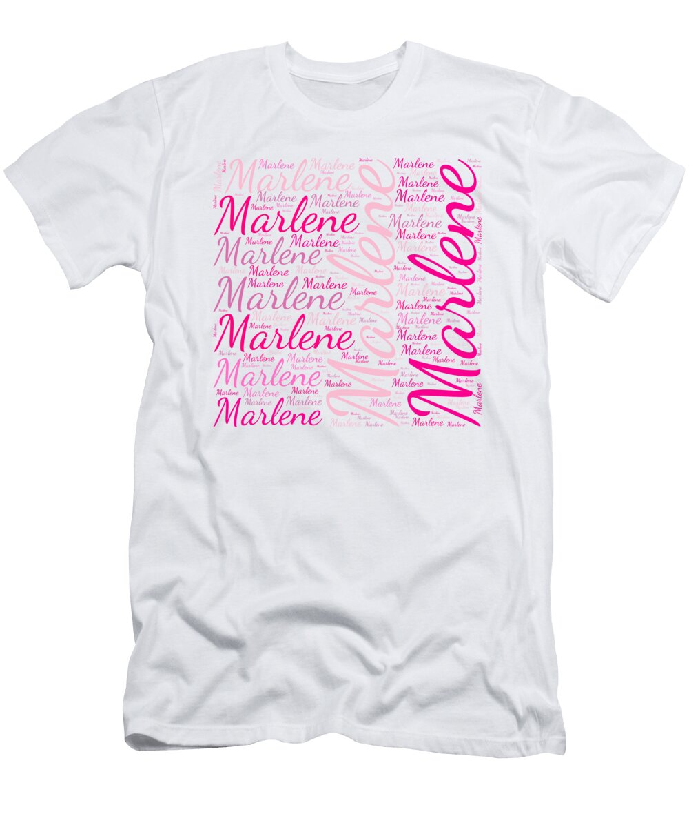 Marlene Names Without Frontiers Vidddie Publyshd T-Shirt