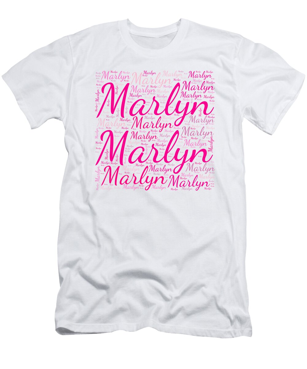 Marlyn Names Without Frontiers Vidddie Publyshd T-Shirt