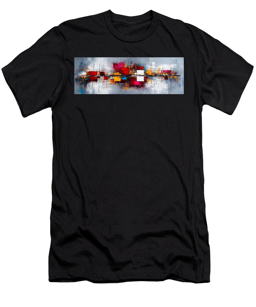 Maroon Grace and Gray Balance of Stanford Olivia Villarreal T-Shirt