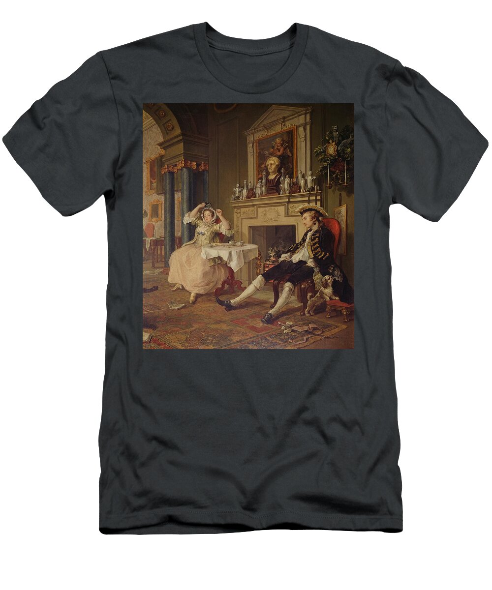 Marriage a LA Mode Ii the Tete a Tete William Hogarth T-Shirt