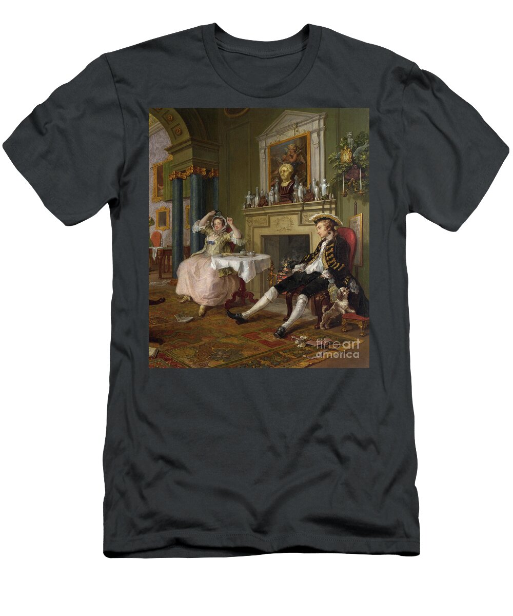 Marriage a LA Modeii the Tete a Tete C1743 William Hogarth T-Shirt