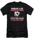 Marriage Is Like a Deck of Cards Jacob Zelazny T-Shirt