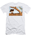 Martial Eagle Perched on Branch Clutching Its Prey a Eric Baccega Natureplcom T-Shirt