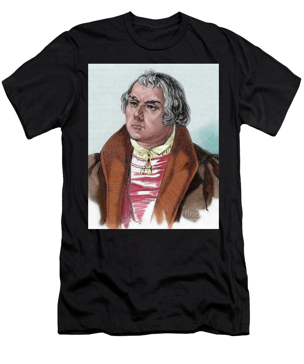 Martin Luther 1483 1546 Unknown Artist T-Shirt