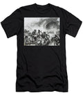 Martin Luther Nailed to the Door of Wittenberg Castle Church the 95 Theses on the Power and Efficacy of Indulgences Unknown Artist T-Shirt