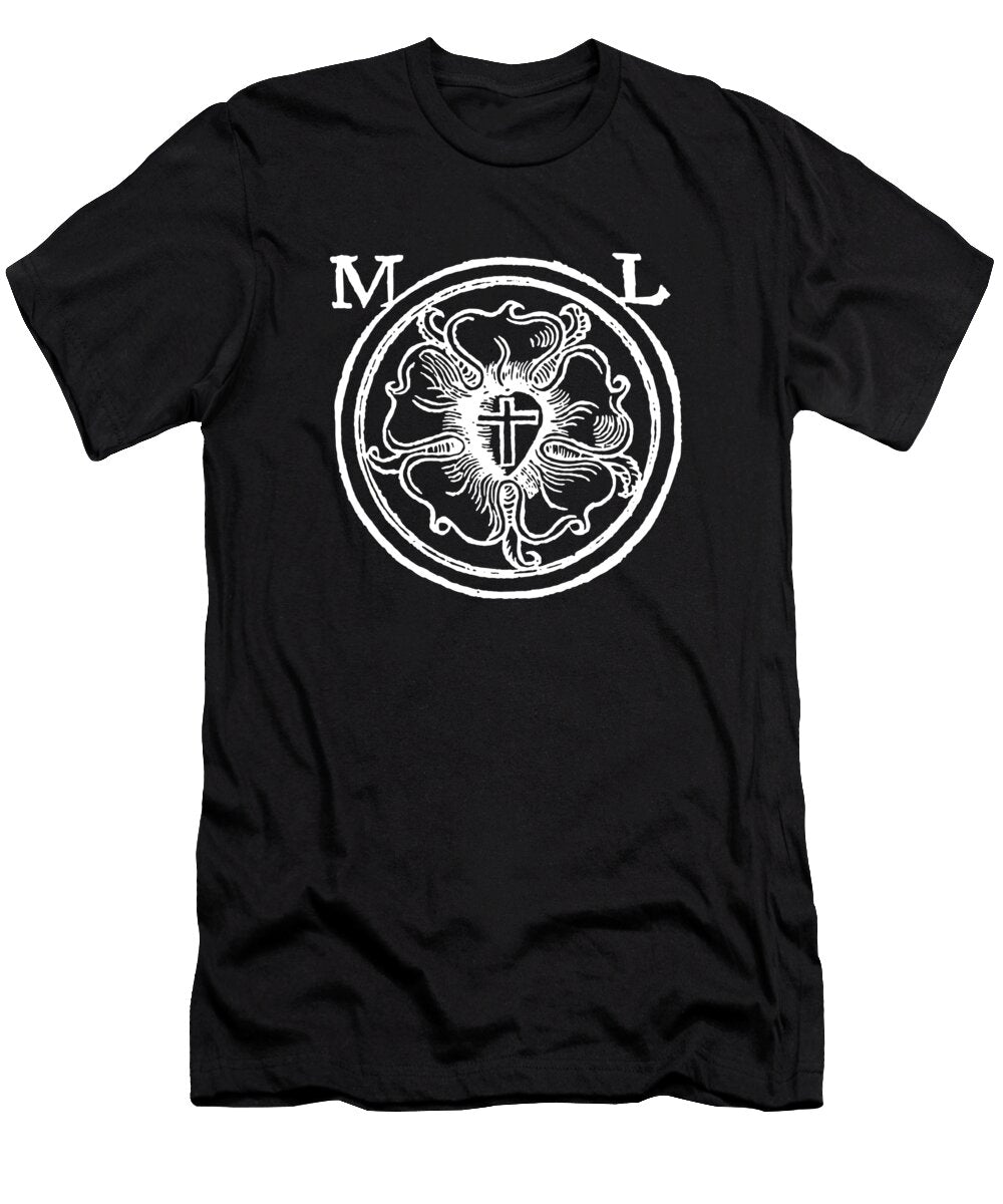 Martin Luther Rose Seal of Reformation John Frederick I T-Shirt