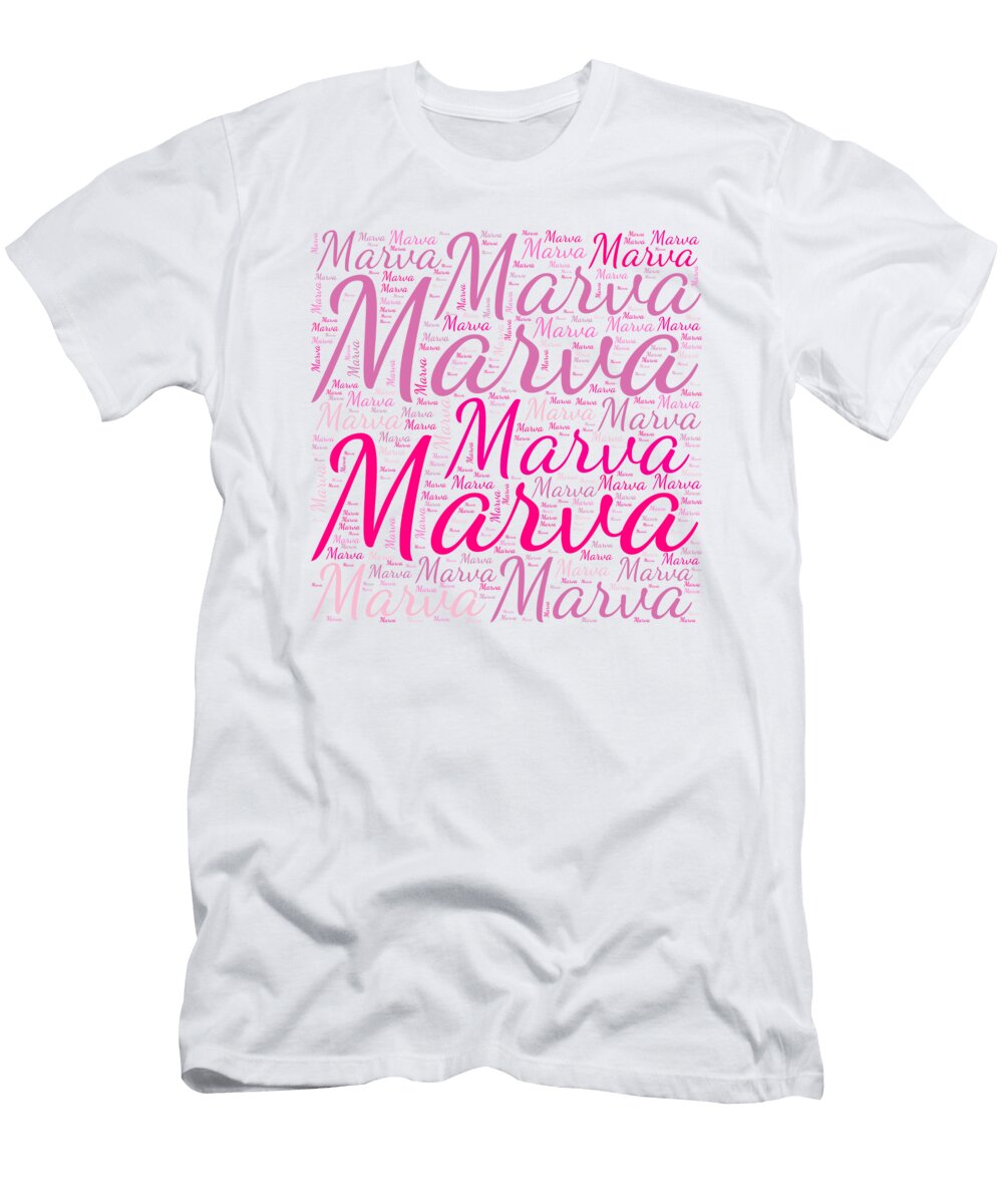 Marva Names Without Frontiers Vidddie Publyshd T-Shirt