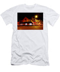 Mary Street Frances Street Newtownards At Night with Light Trails Neil R Finlay T-Shirt