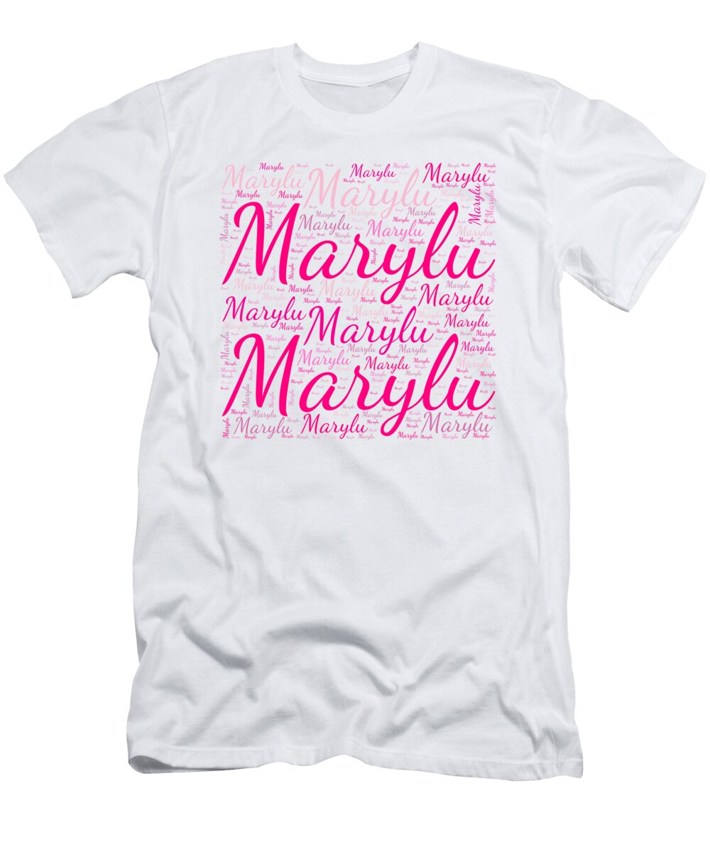 Marylu Names Without Frontiers Vidddie Publyshd T-Shirt