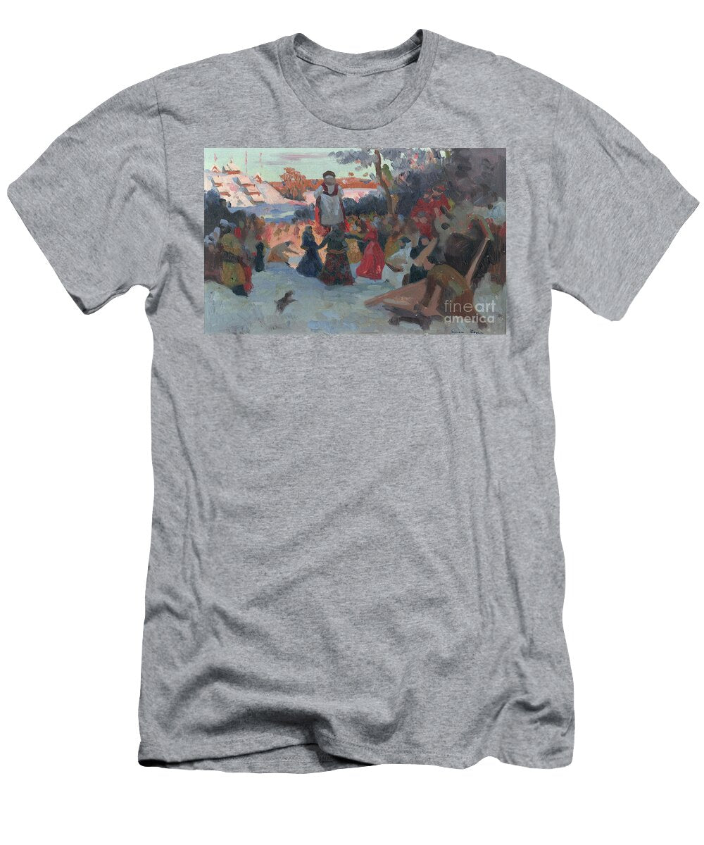 Maslenitsa Farewell to Winter 17th Century Simon Kozhin T-Shirt
