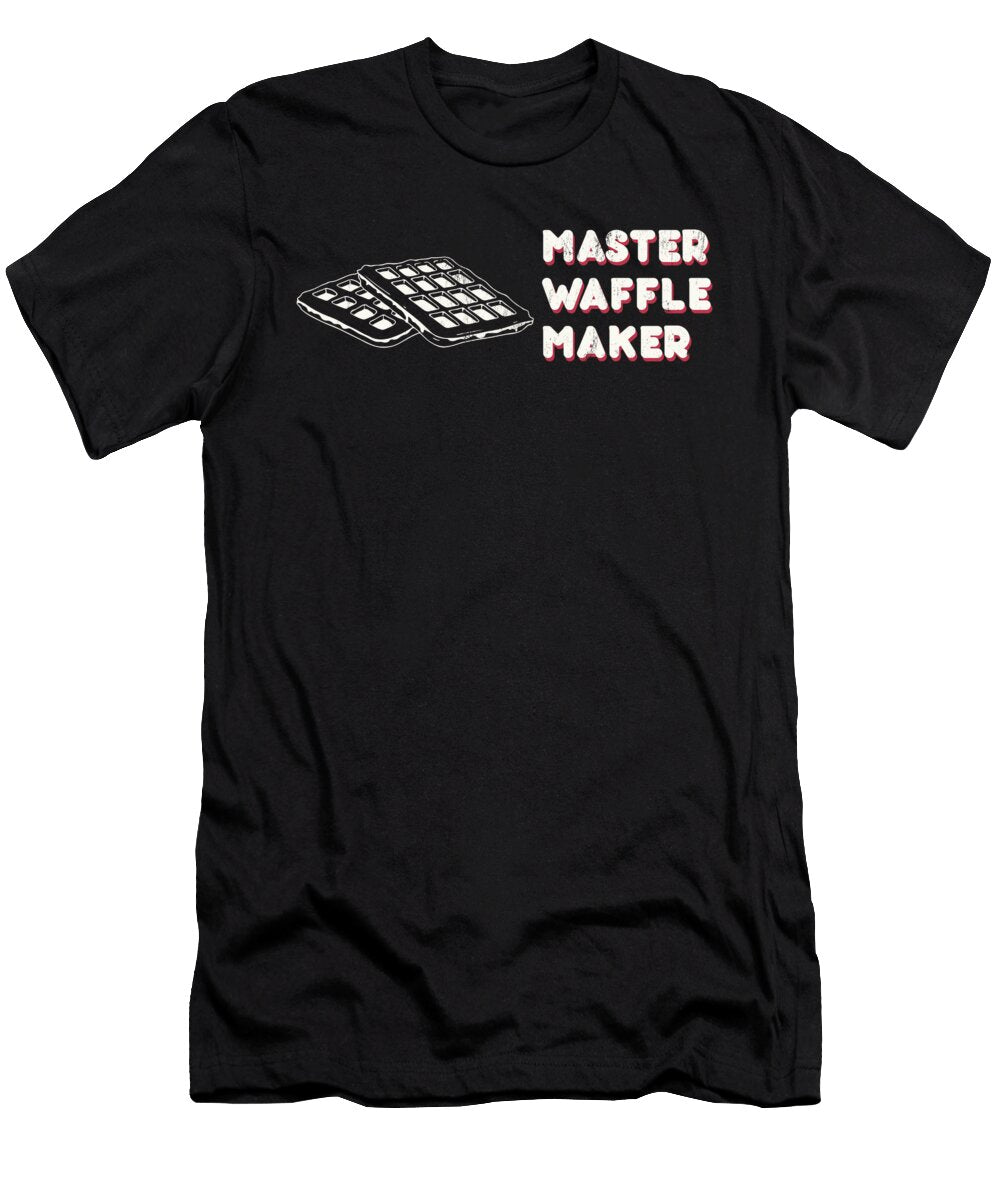 Master Waffle Maker Premium Design Noirty Designs T-Shirt