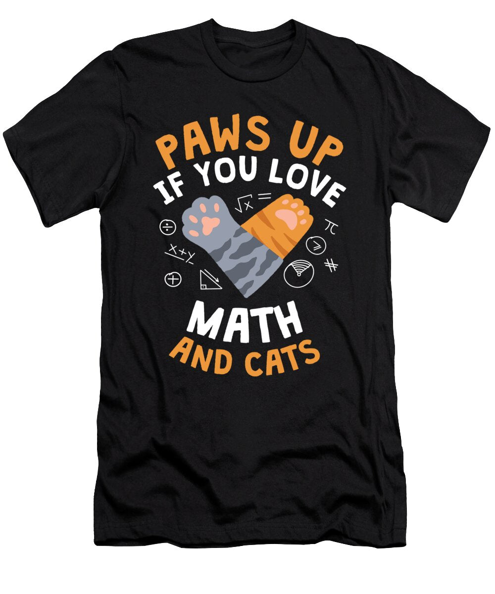 Math and Cats Kitten Cats Moon T-Shirt