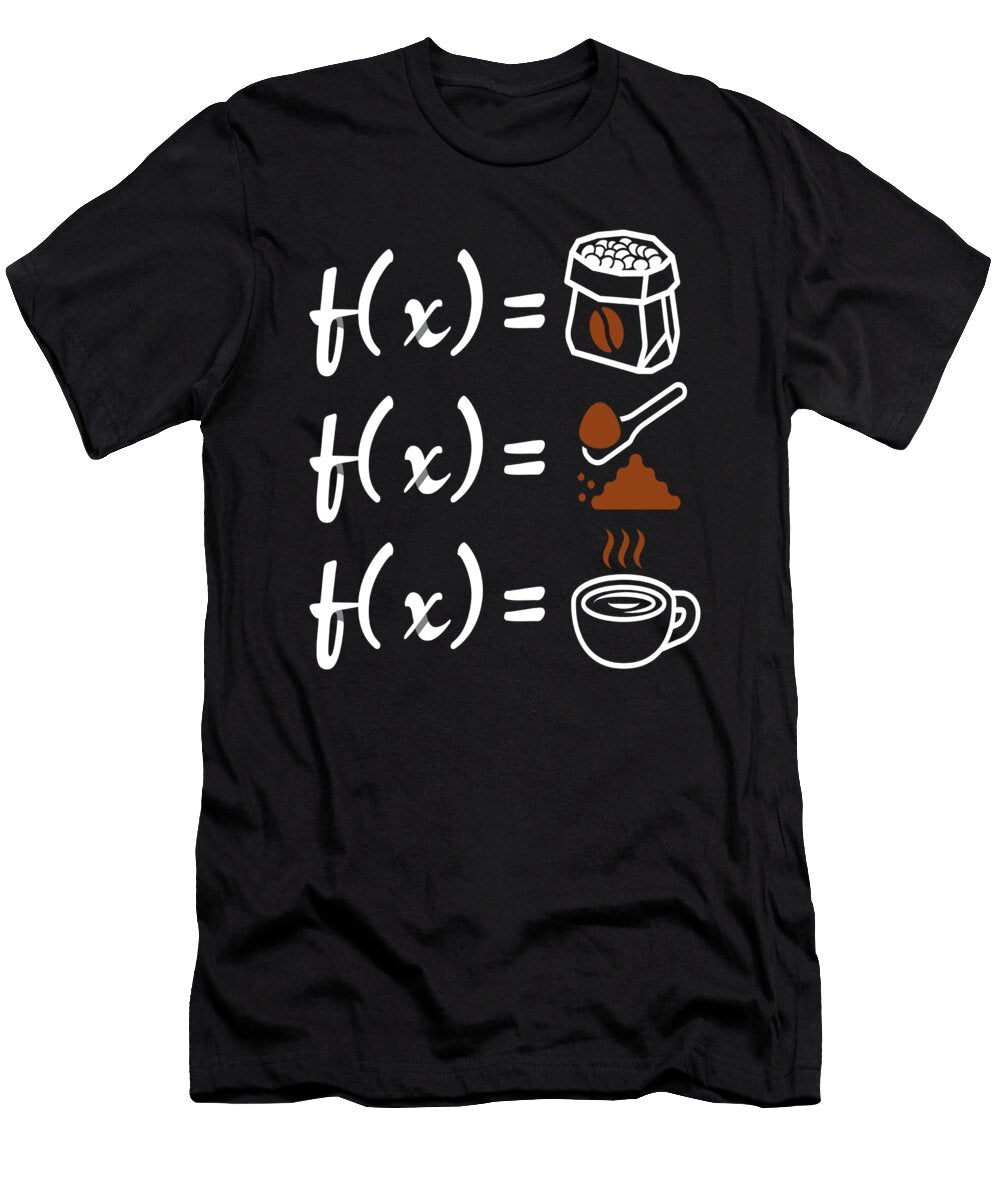 Math Math Physics Coffee Moon T-Shirt