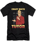 Math Teacher Crazy Education Educator School Math Tutor Crazy Squirrel T-Shirt