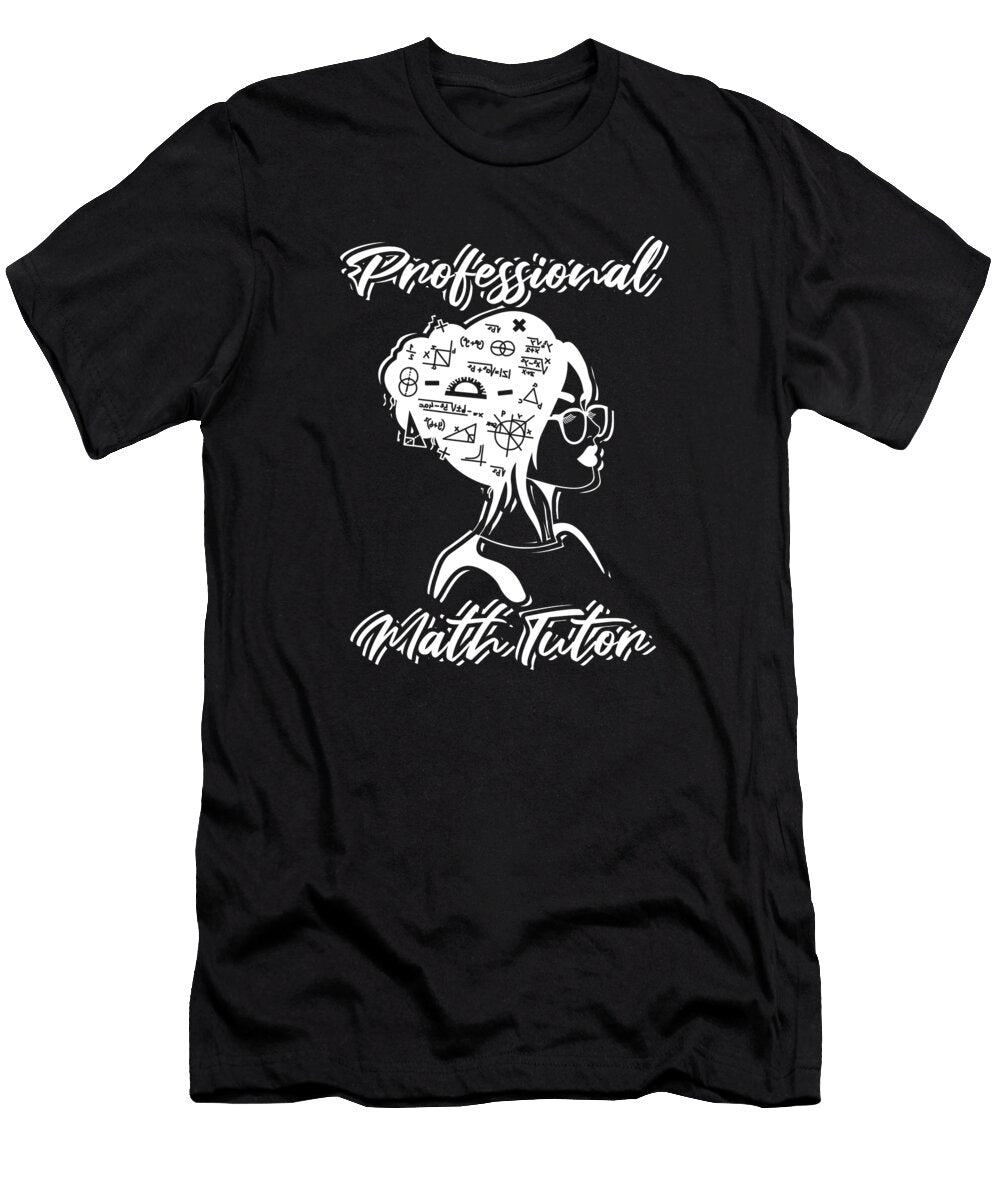 Math Teacher Education Educator School Math Tutor Crazy Squirrel T-Shirt