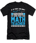 Math Teacher Equations School Educator Education Math Tutor Crazy Squirrel T-Shirt