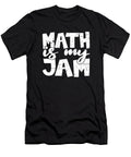 Math Tutor Educator Education School Teacher Math Is My Jam Crazy Squirrel T-Shirt