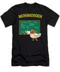 Mathemachicken Math Chicken Mathematics Moon T-Shirt