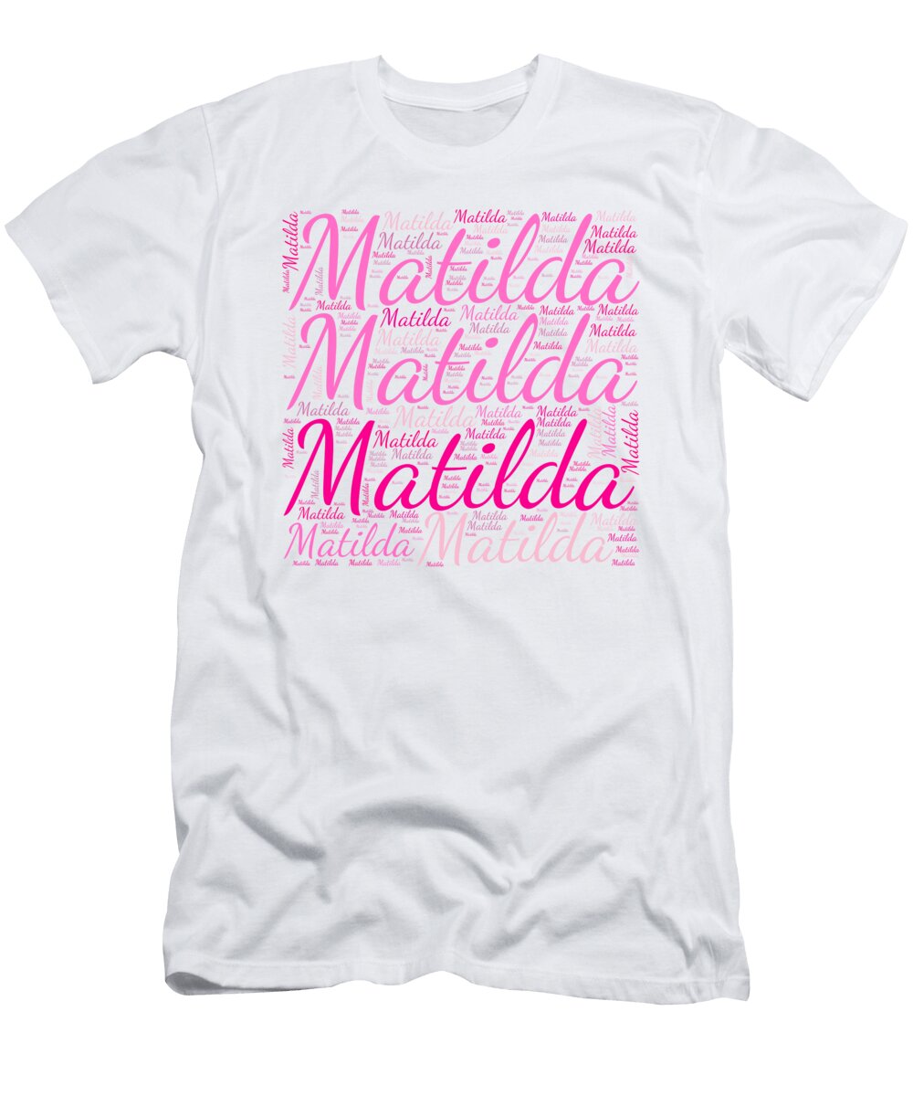 Matilda Names Without Frontiers Vidddie Publyshd T-Shirt