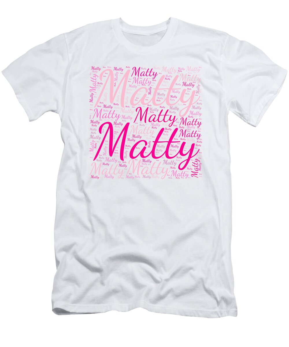 Matty Names Without Frontiers Vidddie Publyshd T-Shirt
