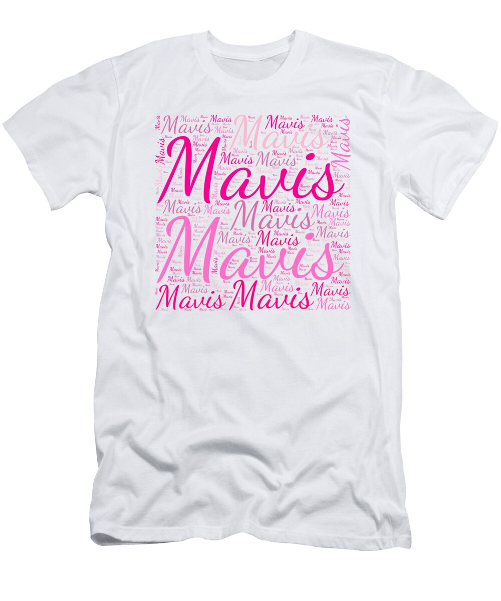 Mavis Names Without Frontiers Vidddie Publyshd T-Shirt