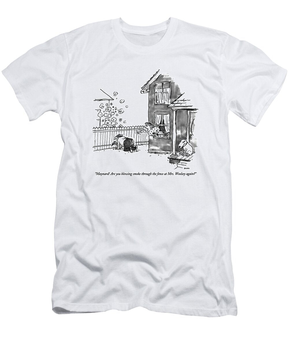 Maynard Are You Blowing Smoke Through the Fence George Boot T-Shirt