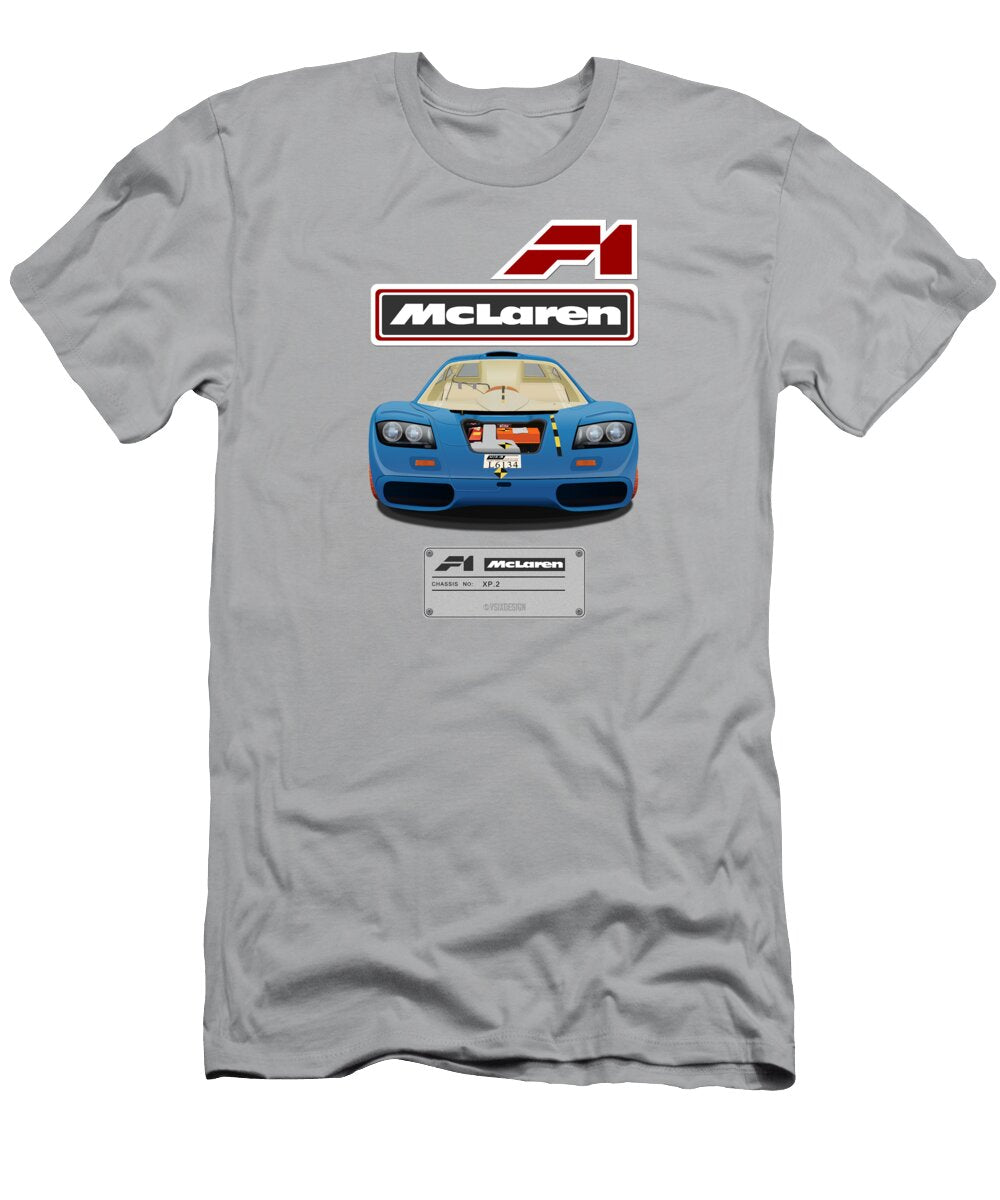 Mclaren F1 Xp2 1993 Crash Test Car Michael Mccord T-Shirt