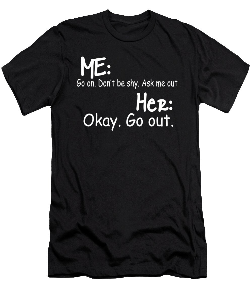 Me Vs Her Jacob Zelazny T-Shirt