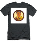 Mechanic Holding Spanner Circle Watercolor Aloysius Patrimonio T-Shirt