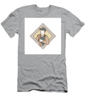 Mechanic Holding Wrench Crest Mono Line Aloysius Patrimonio T-Shirt
